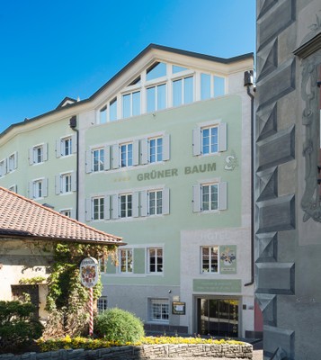 Foto Außenansicht Hotel Grüner Baum