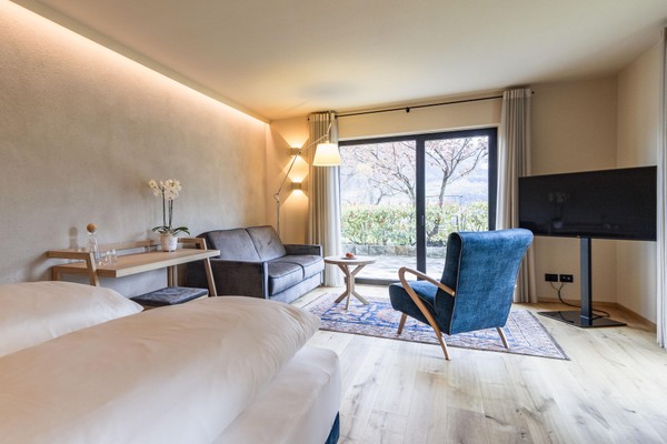 The living area Hotel Pacherhof