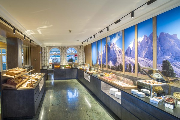 The breakfast Hotel Cavallino d'Oro - Goldenes Rössl - Adults only