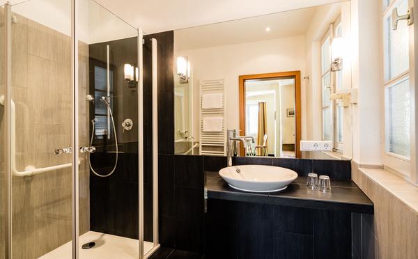 Foto del bagno Hotel Traube