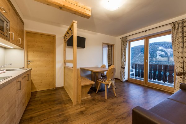 La zona giorno Waldheim Alpine Appartements - Residence 4 stelle