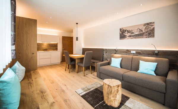 Der Wohnraum Hotel Kranebitt