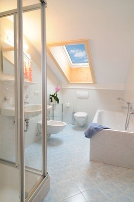 Photo of the bathroom Farmhouse B&B + Apartments Stocknerhof