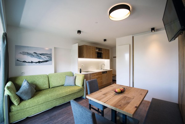 The living room Appartement Bergheim