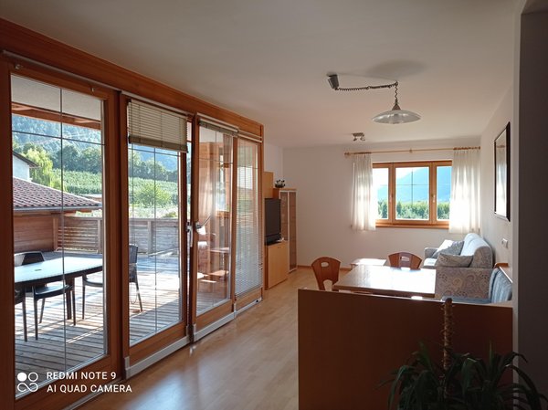 Der Wohnraum Ferienwohnungen auf dem Bauernhof Obermoarhof