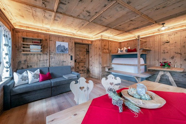 The living area Farmhouse apartments Sigmundhof