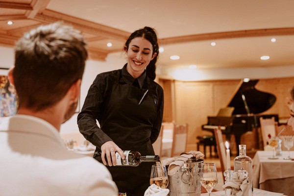 Das Restaurant Lüsen Bergschlössl