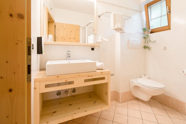 Foto del bagno Hotel Kompatscherhof