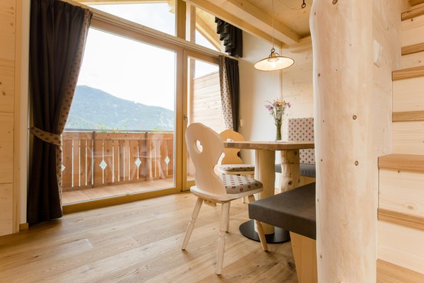 La zona giorno Hotel Kompatscherhof