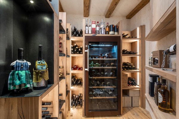 La cantina dei vini Luson Kompatscherhof