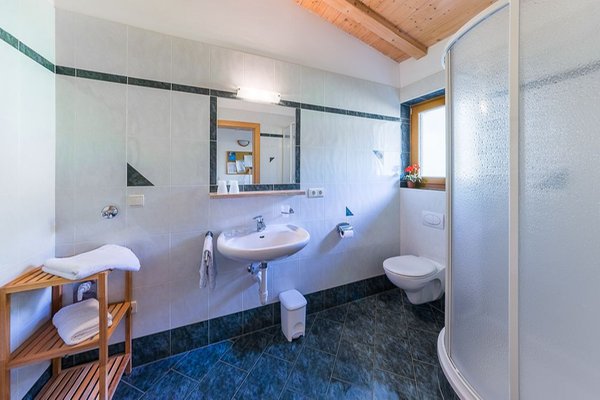 Foto vom Bad Ferienwohnung auf dem Bauernhof Pardellerhof