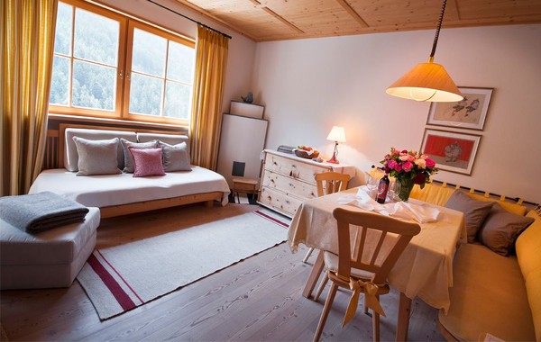 Der Wohnraum Residence Tirol