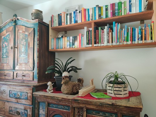 The living area Farmhouse apartments Plansol