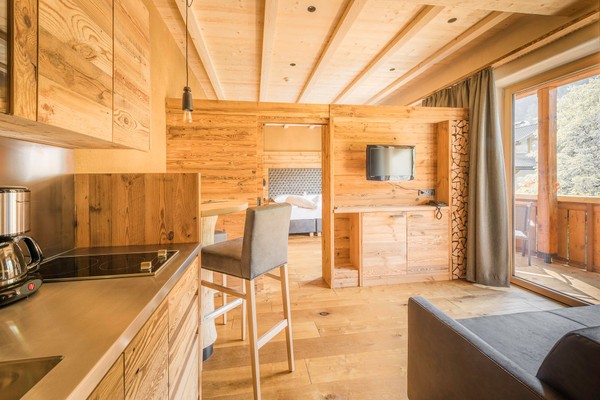 Der Wohnraum Sonnenhof Naturhotel