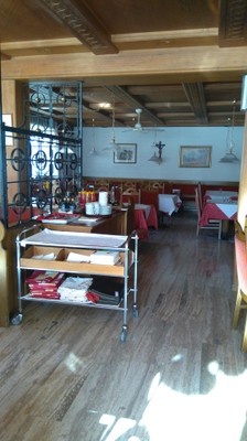 Il ristorante Chiusa Sylvanerhof