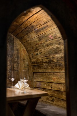 Il ristorante Chiusa Schmuckhof