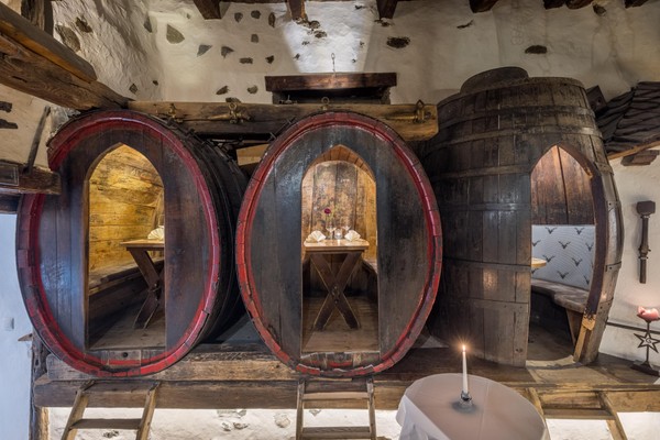 Il ristorante Chiusa Schmuckhof