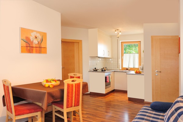 Der Wohnraum B&B + Ferienwohnungen auf dem Bauernhof Kloasnerhof