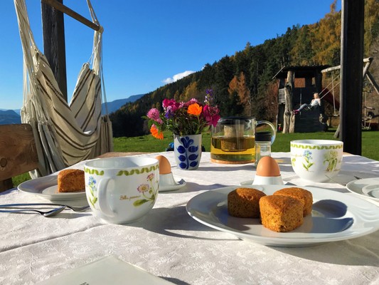The breakfast Farmhouse apartments Oberhauserhof