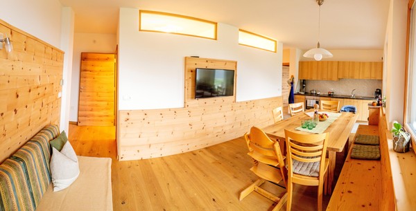 The living area Farmhouse apartments Oberhauserhof