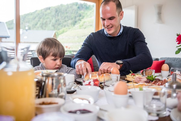 The breakfast Farmhouse apartments Bachmannhof