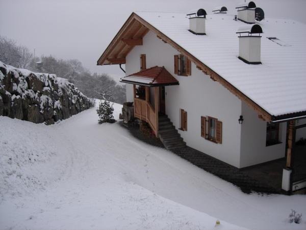 Winter Präsentationsbild Ferienwohnungen auf dem Bauernhof Malseth-Hof