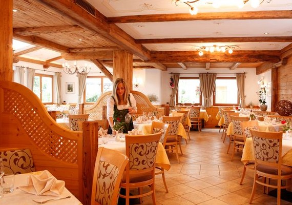 Das Restaurant Lajen Hubertusstube