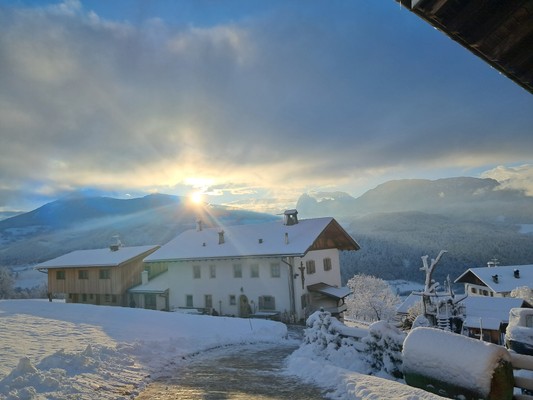 Foto Außenansicht Ferienwohnungen auf dem Bauernhof Schweiggerhof