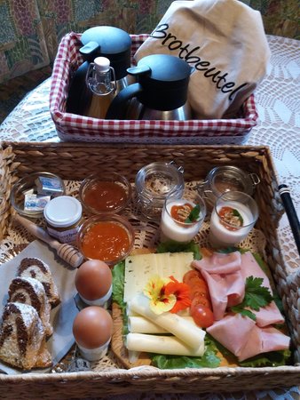 La colazione Schweiggerhof - Appartamenti in agriturismo 2 fiori