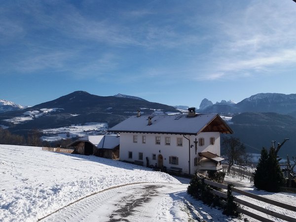 Winter Präsentationsbild Ferienwohnungen auf dem Bauernhof Schweiggerhof