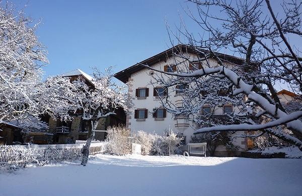 Foto Außenansicht Garni + Ferienwohnungen Tschutscherhof