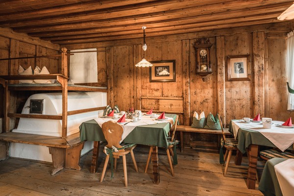 Il ristorante Laion Ansitz Zehentner