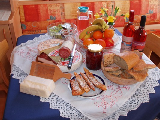 Foto der Küche Rafreiderhof