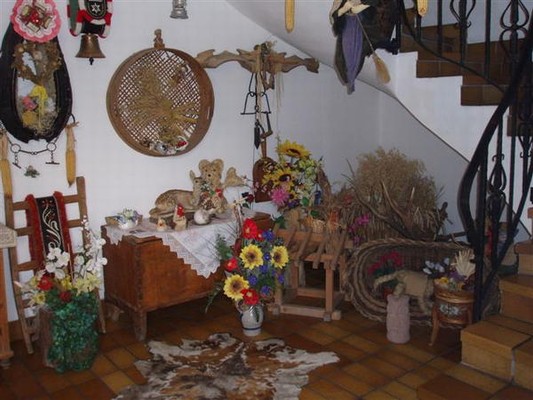 Die Gemeinschaftsräume B&B auf dem Bauernhof Rafreiderhof