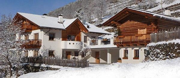 Foto invernale di presentazione Appartamenti Riegelehof