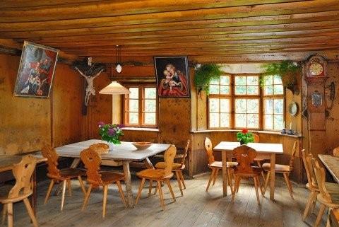 Das Restaurant Lajen Unterfinser Hof