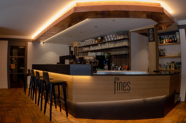 Foto von der Bar Hotel Fines
