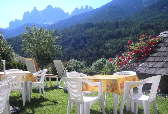 Foto del giardino Val di Funes