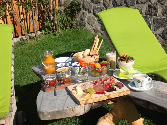 Das Frühstück Ferienwohnungen Jausenstation Moar