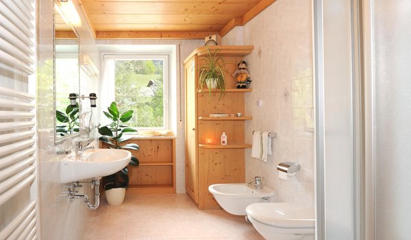 Foto del bagno Appartamenti Tannenburg