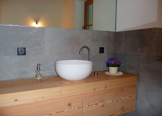 Foto del bagno B&B + Appartamenti in agriturismo Putzerhof