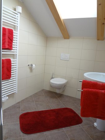 Foto del bagno Appartamenti in agriturismo Ritzhof