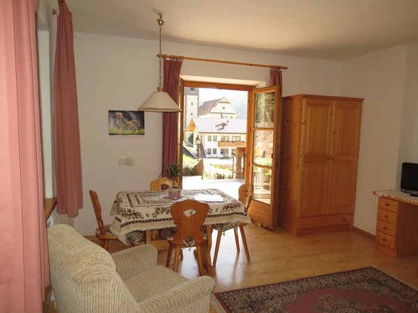 La zona giorno Kabishof - Appartamenti in agriturismo 3 fiori