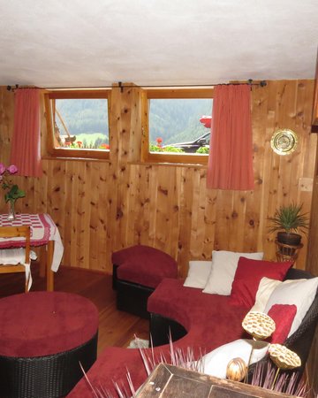 La zona giorno Kabishof - Appartamenti in agriturismo 3 fiori