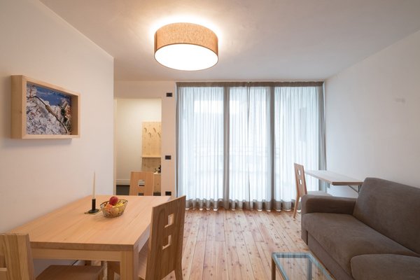 La zona giorno Appartamenti Schatzer