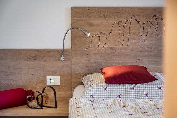Foto della camera living Puez apartments in the dolomites