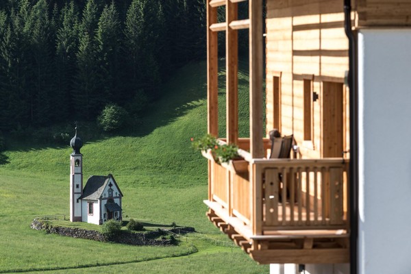Foto Außenansicht Ferienwohnungen auf dem Bauernhof Unterkantiolerhof