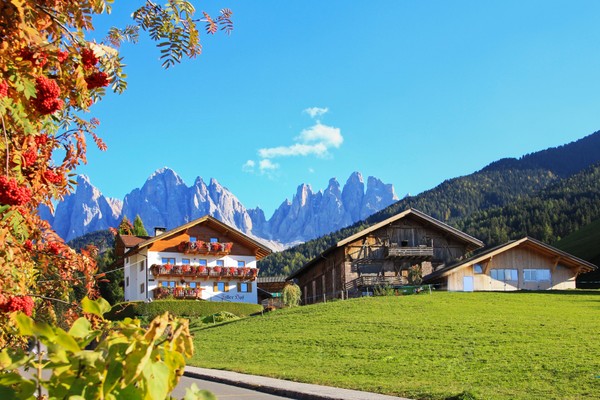 Lage Ferienwohnungen auf dem Bauernhof Fillerhof Villnösser Tal