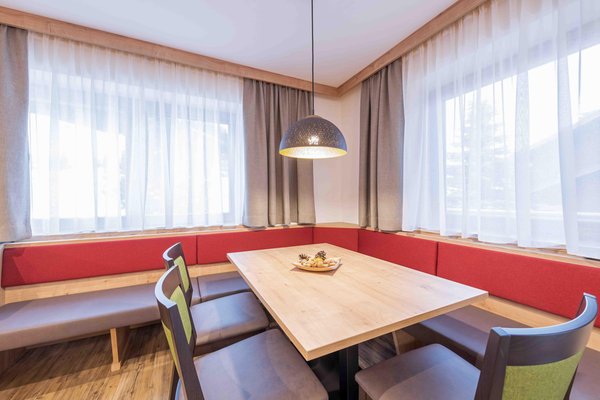 La zona giorno Residence Lersc