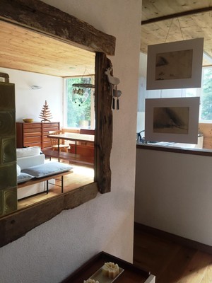 Der Wohnraum Chalet Corte delle Dolomiti